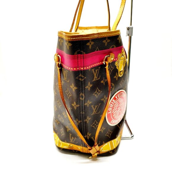 Louis Vuitton LV Tote Bag M40156 Neverfull MM Brown Monogram 4724792 - Picture 3 of 16